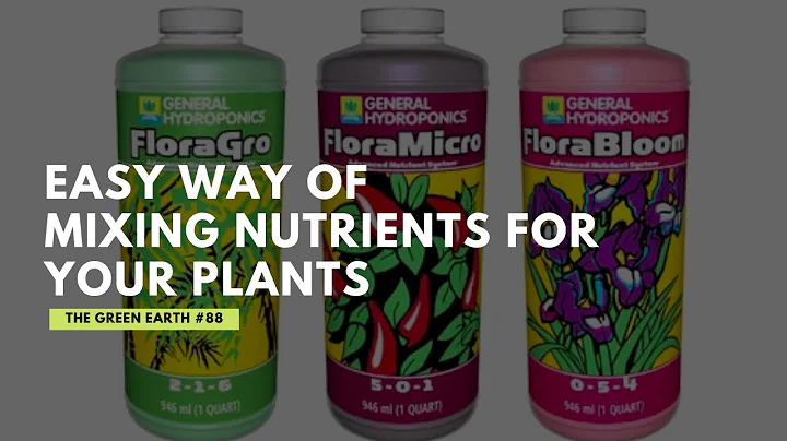 #88 How to Mix Flora Series General Hydroponic Sol...