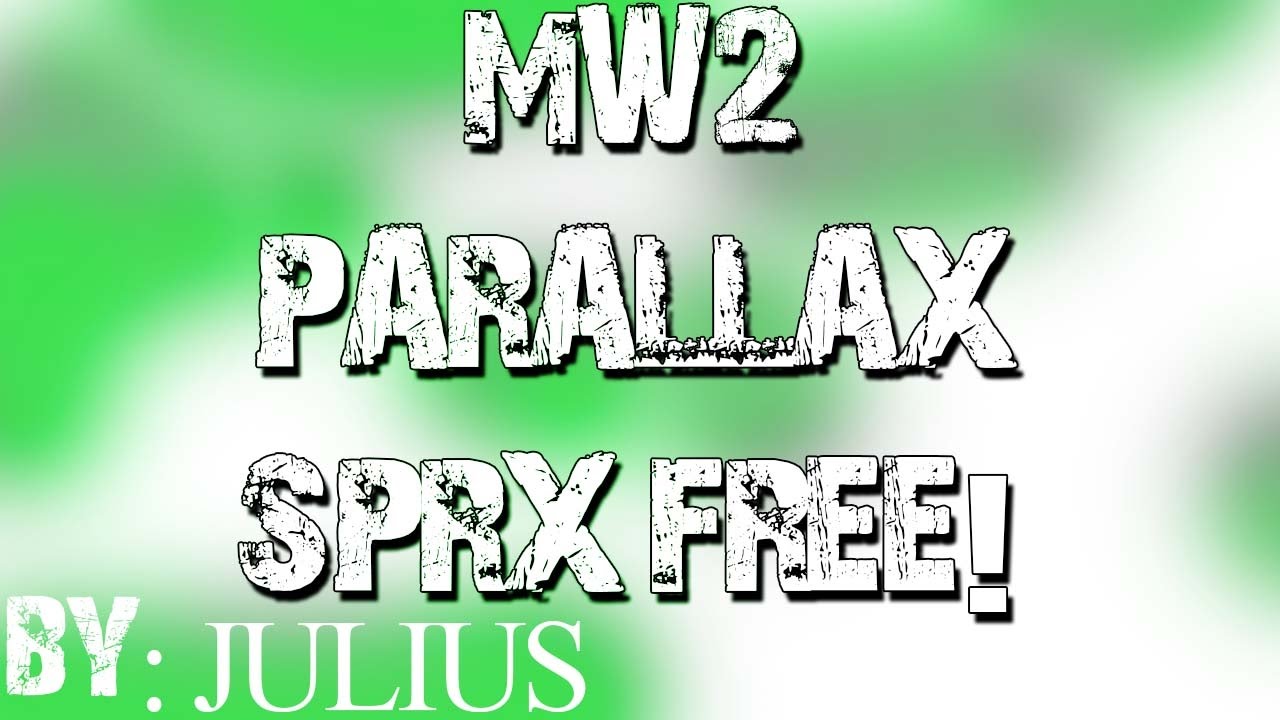  MW2 1 14 PS3 Parallax SPRX Mod Menu All Clients Aimbot Stats FREE 
