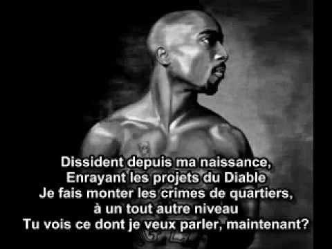 2pac Le Combat Continue Traduction Francais C S De La Partie De Tupac Youtube