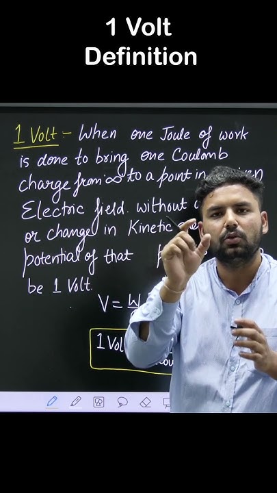 1 Volt Definition Class 10 science physics shorts YouTube 1-volt-definition-class-10-science-physics-shorts-youtube