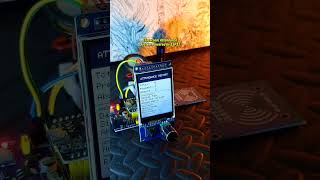 Smart classroom attendance system using ESP32 and RFID.Tap your card, name,see the report instantly