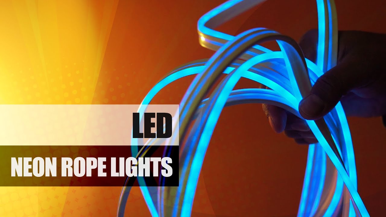 Overview & DEMO: Neon Rope Lights, Flexible Led Rope Lights Control ...