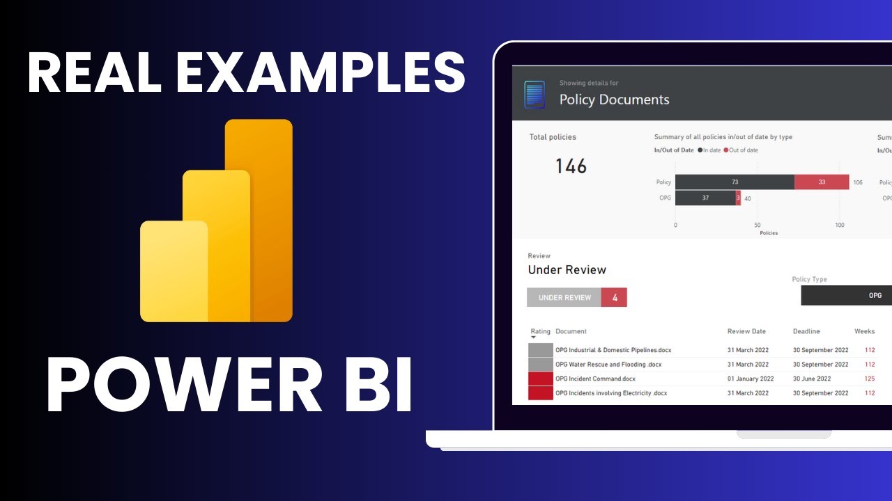 Power Bi Programming Example Top 5 Examples of Power Bi every business MUST have! - YouTube