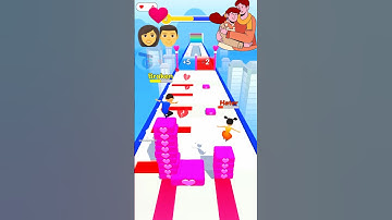 Love 😍😘 cubes runner best mobile game level--2 #tootalgaming69 #games #shorts #viralgames