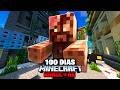 SOBREVIVI 100 DIAS EM UM APOCALIPSE ZUMBI NO MINECRAFT HARDCORE