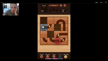 Roll the Ball, Adromeda, Level 35 Solved