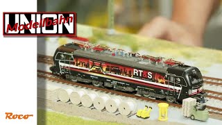Produktpräsentation: Roco Elektrolokomotive Vectron 193 701 Ruhrpiercer mit Sound - Spur H0 - 1:87