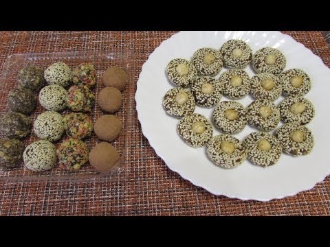 Вкусные и полезные Конфеты из сухофруктов с орехами