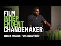 Aaron T. Edmonds wins the 2025 Film Independent Changemaker Award
