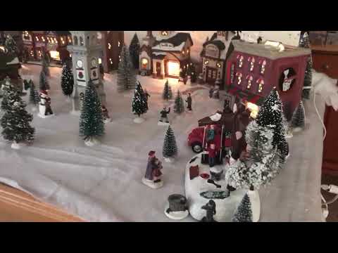 Christmas village display 2019 Рождественская деревня