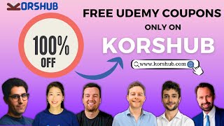 Korshub - free and discount coupons for online courses | Udemy coupons | Skillshare coupons