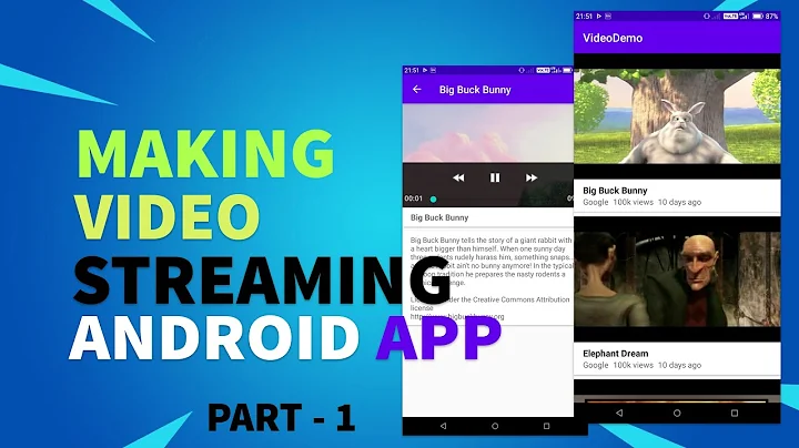 Video Streaming Android App With Rest API | Part-1|Android App Development Tutorial for Beginners
