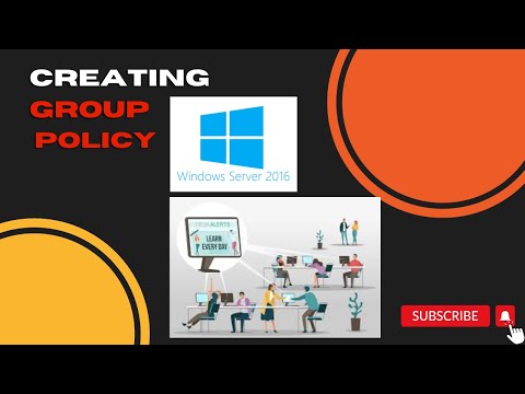 6. GPO | Group Policy Object | Windows | Server | 2016 | Domain Controller | User Add | Policy |