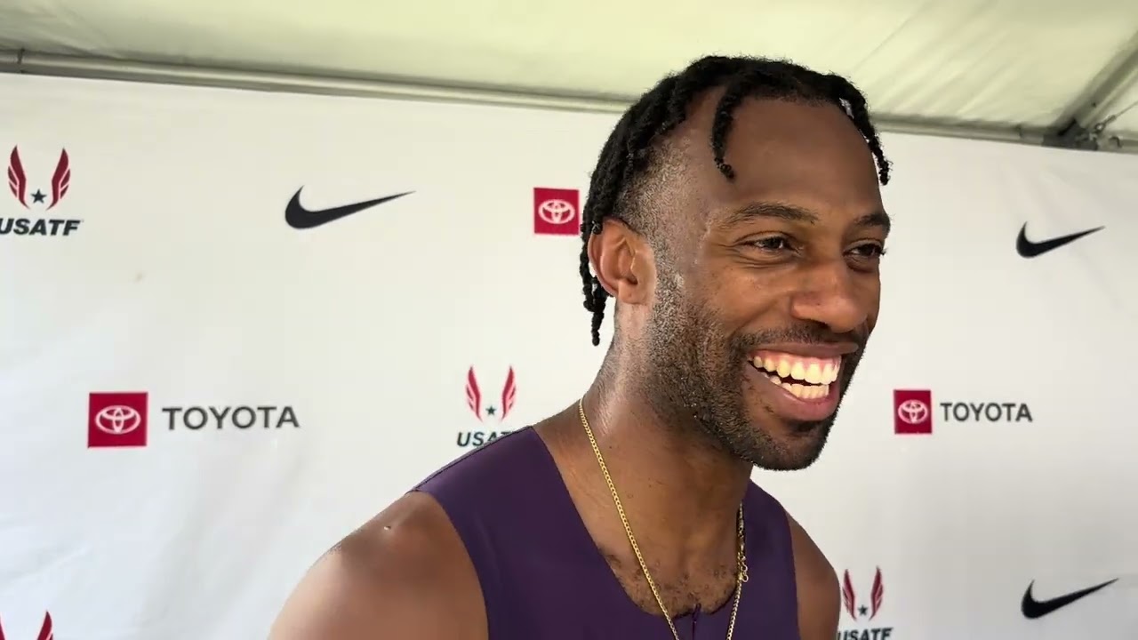 Freddie Crittenden Reflects on Career, Success and Challenges After His Final 100H Race at USAs