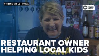 Restaurant owner in small-town Iowa raising funds for kids who lost parents