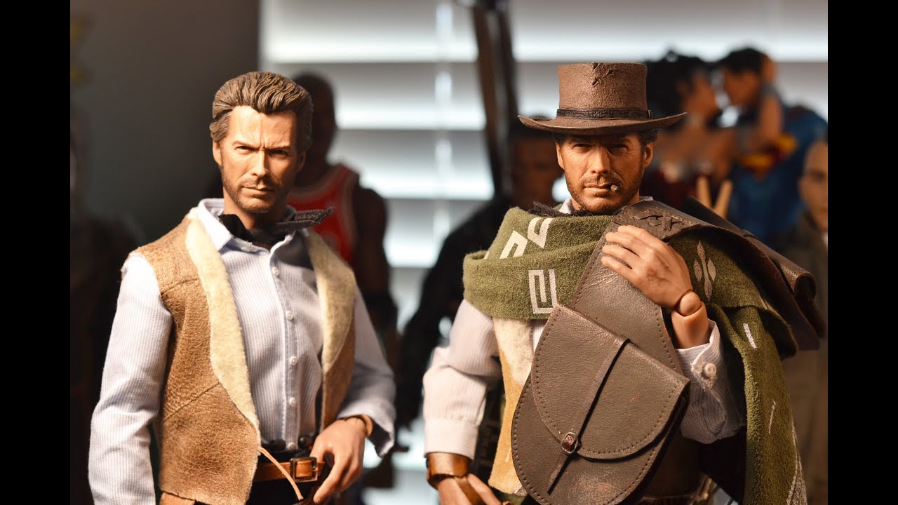 Custom Made 1/6 Scale Clint Eastwood Head Sculpt Fit hot toys Body the good 