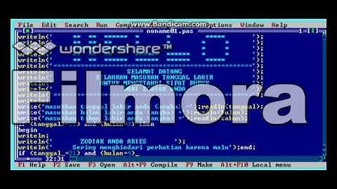 TUTORIAL MEMBUAT  APLIKASI ZODIAK DENGAN FREEPASCAL APP