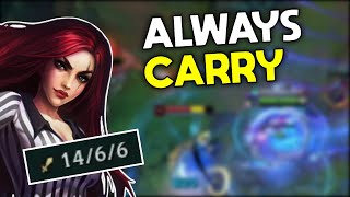 How I ALWAYS Carry INTERS as Katarina...