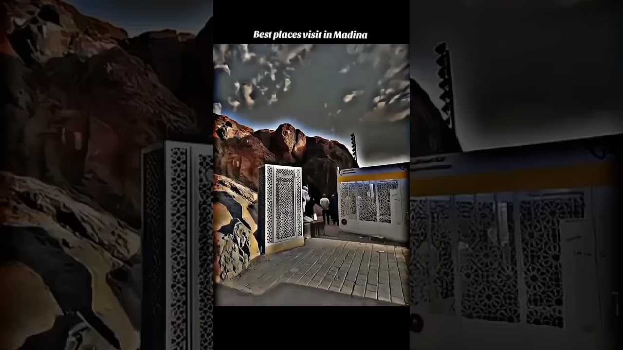 best place to visit in Madina mosque.  The beauty of Madina