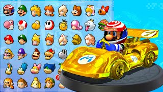 How fast can Mario reach in the Speed Star kart in Mario Kart 8 Deluxe?