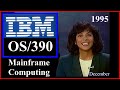 1995 IBM System/390 Mainframe Magazine promo film Restored (computer history operating system, MVS)