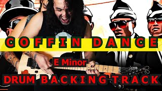 COFFIN DANCE DRUM BACKING TRACK /Cover Version with tab