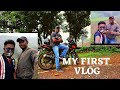 My first vlog  with elder brother  with bike ride 