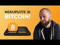 #70 - Nekupujte si Bitcoin! (protože spadne...)