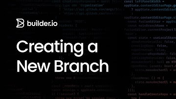 Creating a New Branch | Fusion