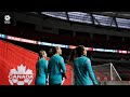 Steph Catley on MD-1 in Vancouver
