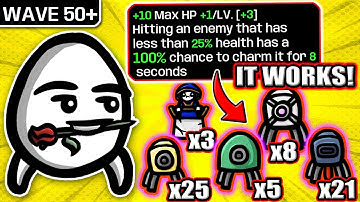 This hidden OP Stratgey is actually BROKEN! | Brotato Abyssal Terrors