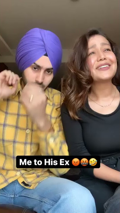 || Neha kakkar ❤ shares a video with hubby Rohanpreet Talking about his ex gf ||