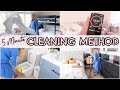 ENTIRE HOUSE CLEAN + 5 MINUTE CLEANING METHOD |  CLEANING MOTIVATION  |  Emily Norris AD