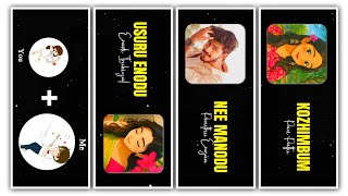 kurukku siruthavale love song video editing alight motion instagram trending video editing 3d edit