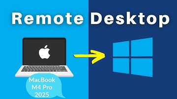 Hoe u een extern bureaublad van Mac naar Windows kunt gebruiken | MacBook M4 Pro 2025