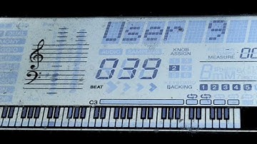 Yamaha PSR E463 multi track recording