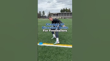 Change Of Direction Drills For Footballers #soccertraining #changeofdirection #speedtraining #soccer