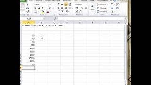 TECLADO ABREVIADO SUMA EN EXCEL