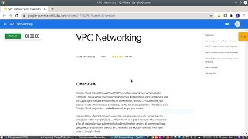 Qwiklabs: VPC Networking