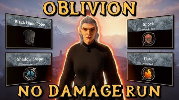 I NO HIT Oblivion Remastered!