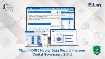 PiLog MDRM Master Data. Record Manager - Digital Governance Suite
