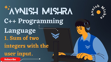 Sum of two integers with user input in C++ | OOPS | #coding #cplusplusprogramming #avnishmishra