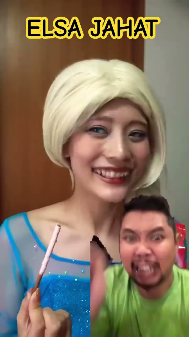 ELSA JAHAT BOHONGI SPIDERMAN!!!?? #cosplay #spiderman #superhero #funny #comedy