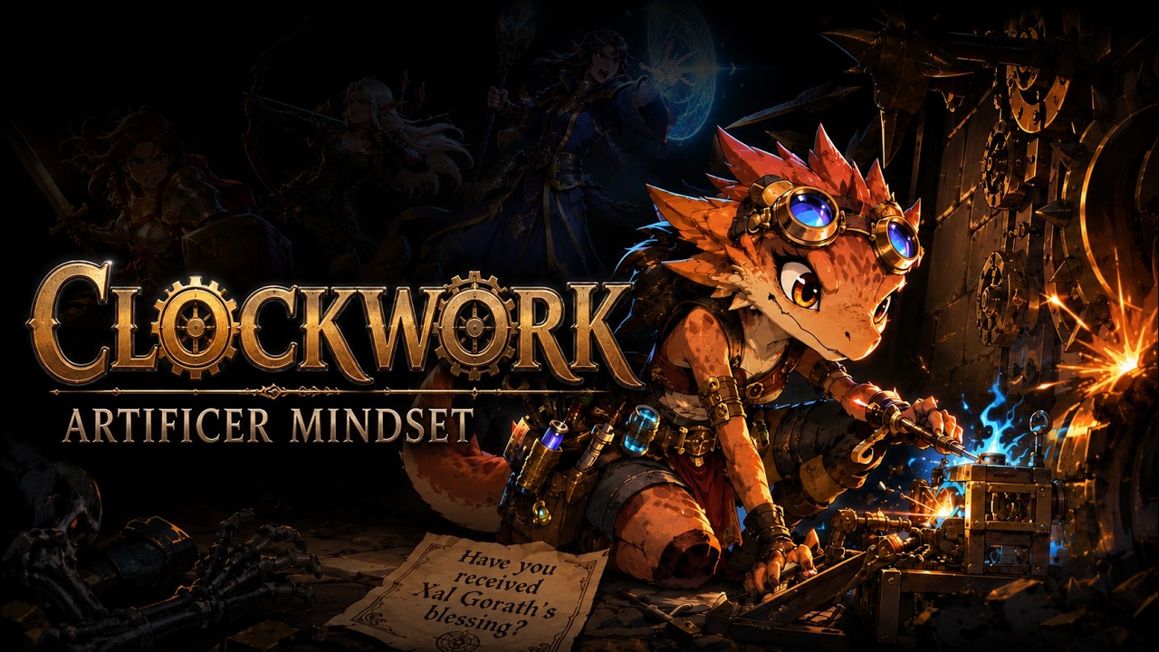 Clockwork | Artificer Mindset ⚙️ Epic D&D Fantasy Music: video thumbnail