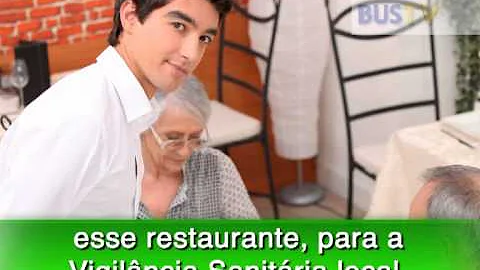 Quando encontra cabelo na comida?