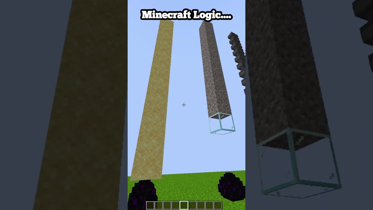 Minecraft Logic🤔 (はじまりの曲) #minecraft #shorts