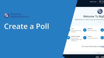 Discover BigBlueButton #3 - Create a Poll