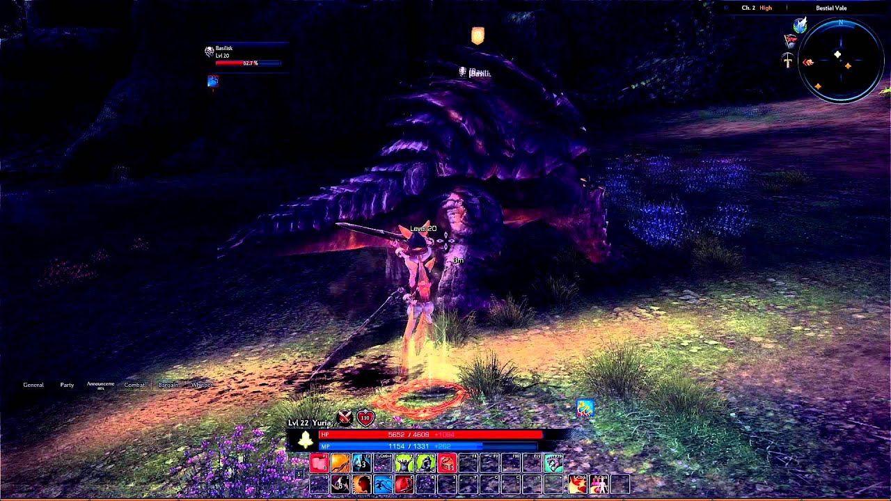 Tera Europe (Beta) : Slayer Elin Solo Basilisk