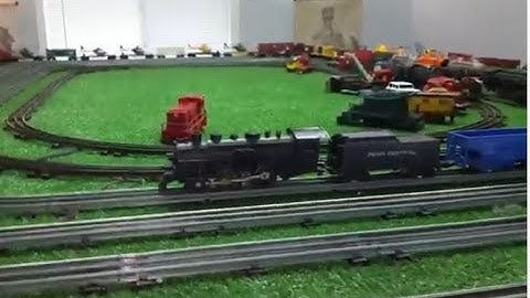 MARX 490 / COMPLETE ORIGINAL SET / EBAY $ 3 / FIRST TEST OF THE CONSIST / RUNNING LIKE NEW