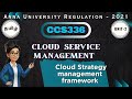 Cloud Strategy Management Framework in Tamil | CCS336 Cloud Service Management | Anna University.
